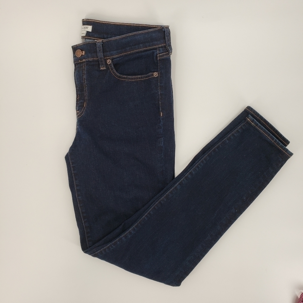 𝅺J. Crew Factory Skinny Jeans in Dark Wash